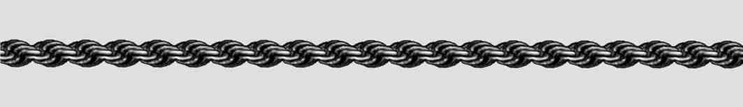 Armband Kordel hohl 3.3mm