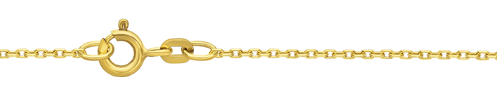 Collier Anker diamantiert 1.3mm