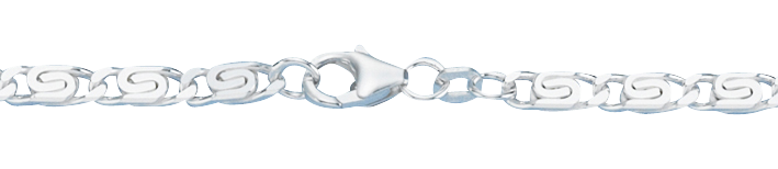 Necklace Scroll chain 3.8mm