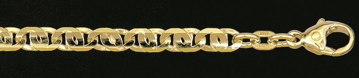 Collier Tigerauge 3.9mm