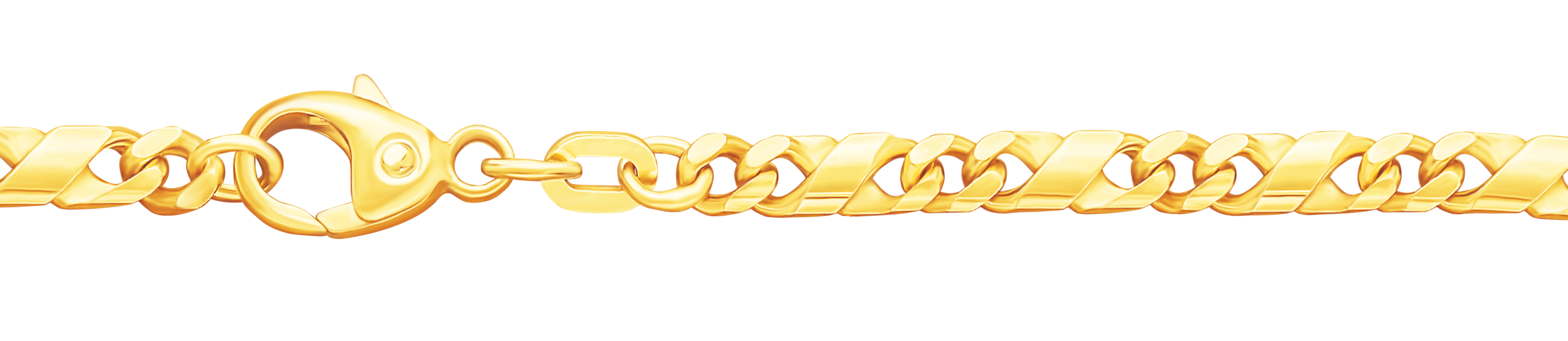 Armband Dollar-Kette 3.4mm