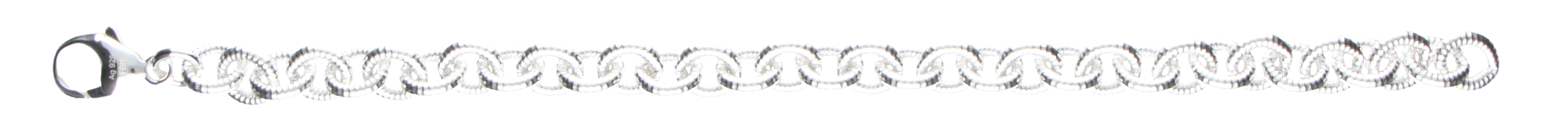 Armband Anker gerieft 7.8mm