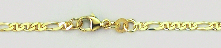 Necklace Curb trace chain 2.5mm