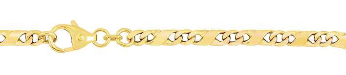 Armband Dollar-Kette 3.7mm