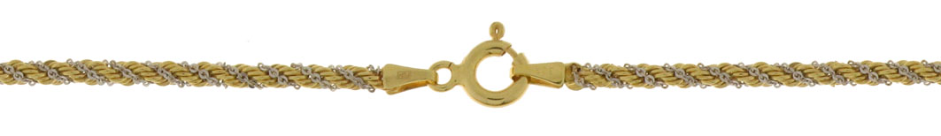 Armband Kordel hohl 2.1mm