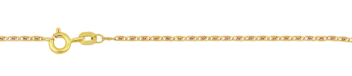 Necklace Scroll chain 1.3mm