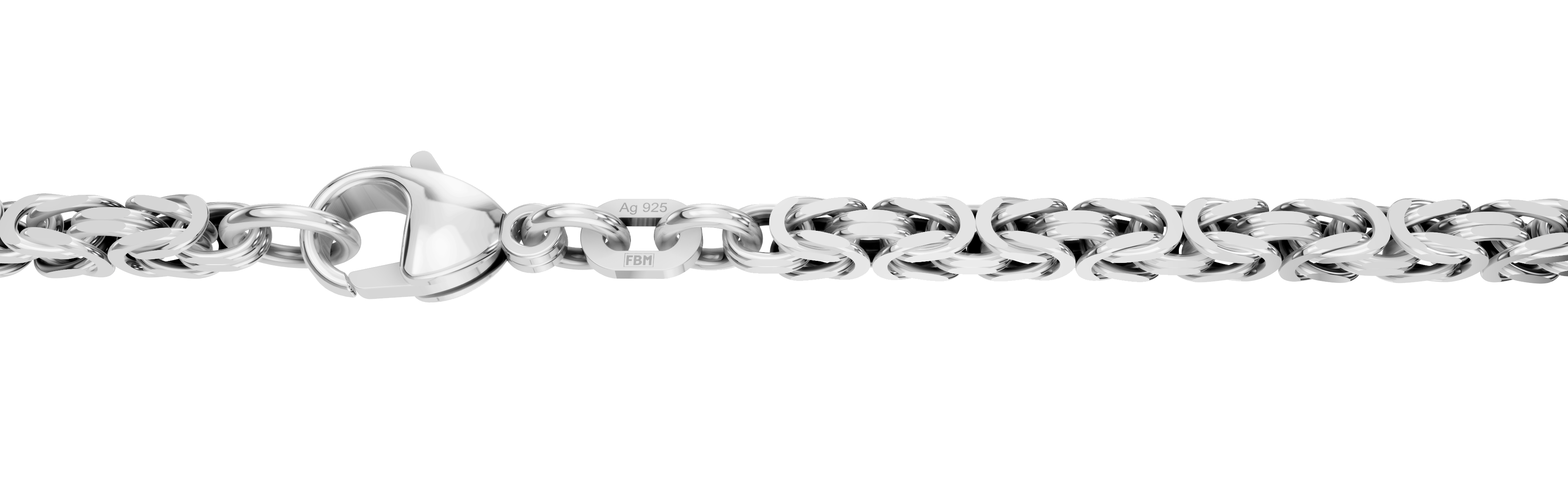 Necklace Byzantine chain 2.8mm