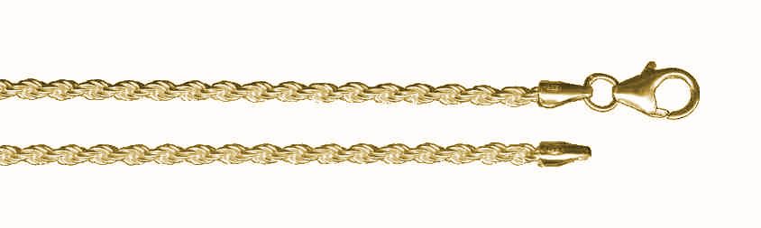 Collier Kordel massiv 2mm