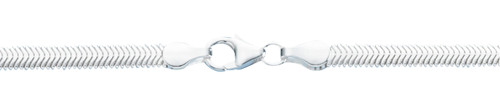 Armband Schlange oval 4.2mm