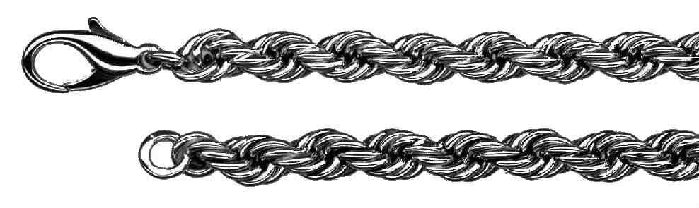 Collier Kordel hohl 6.2mm