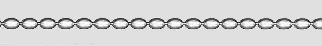 Necklace Olive chain 2.9mm