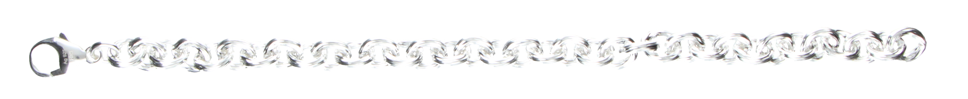 Armband Anker gerieft 7.8mm