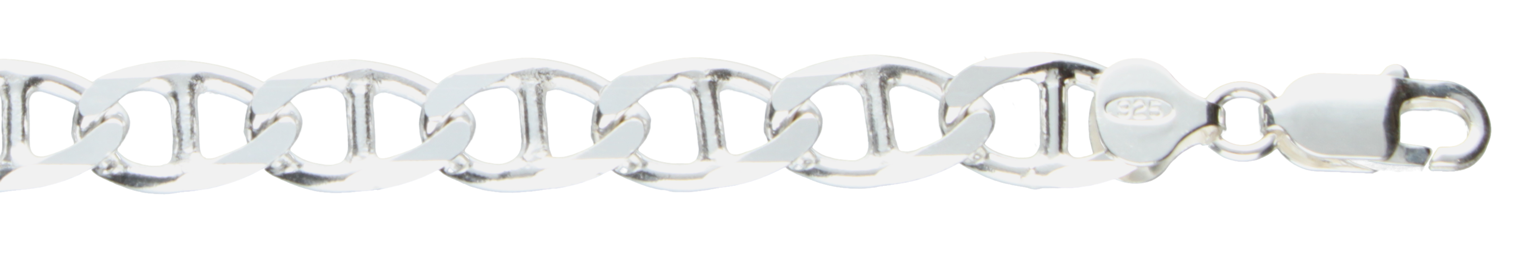 Necklace Curb trace chain 9.7mm