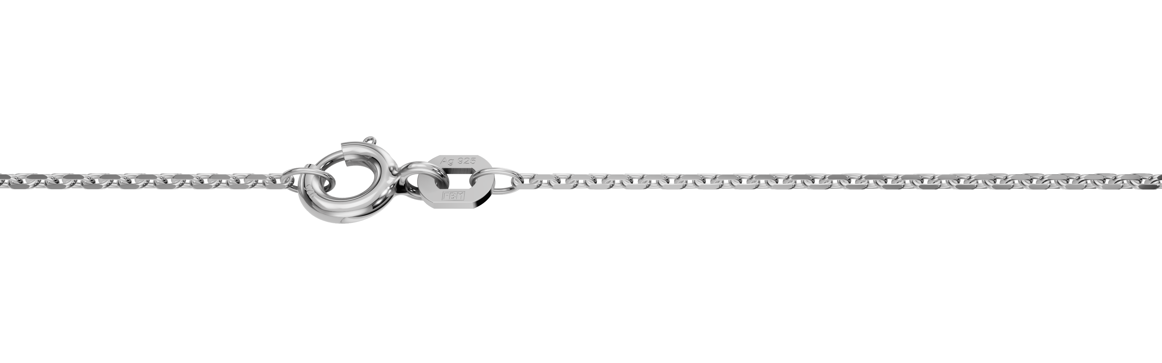 Collier Anker diamantiert 1.3mm