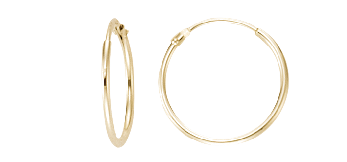 Ohrschmuck Creole 1,3 mm