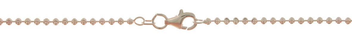 Armband Kugel-diamantiert 2mm