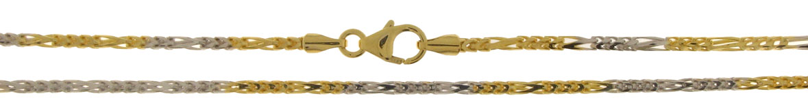 Collier Figaro diamantiert 1.7mm