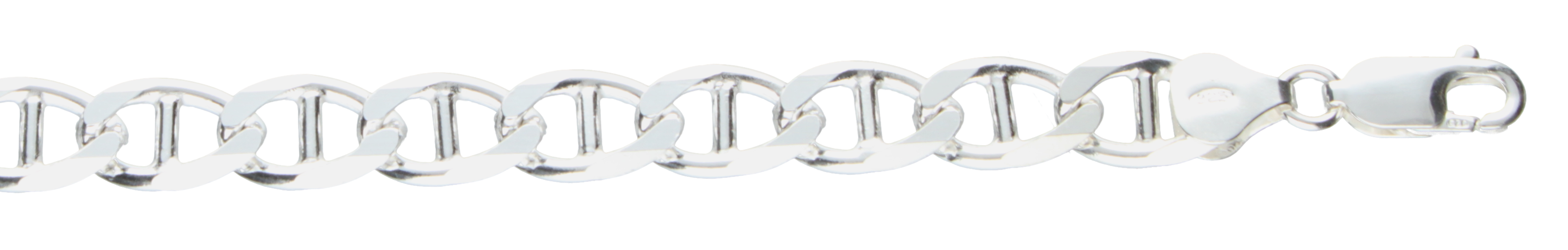 Necklace Curb trace chain 8.4mm