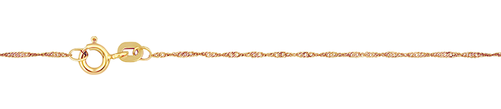 Bracelet Singapore 1mm