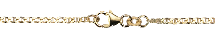 Necklace Curb trace chain 1.9mm