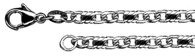 Necklace Dollar-chain 3.5mm