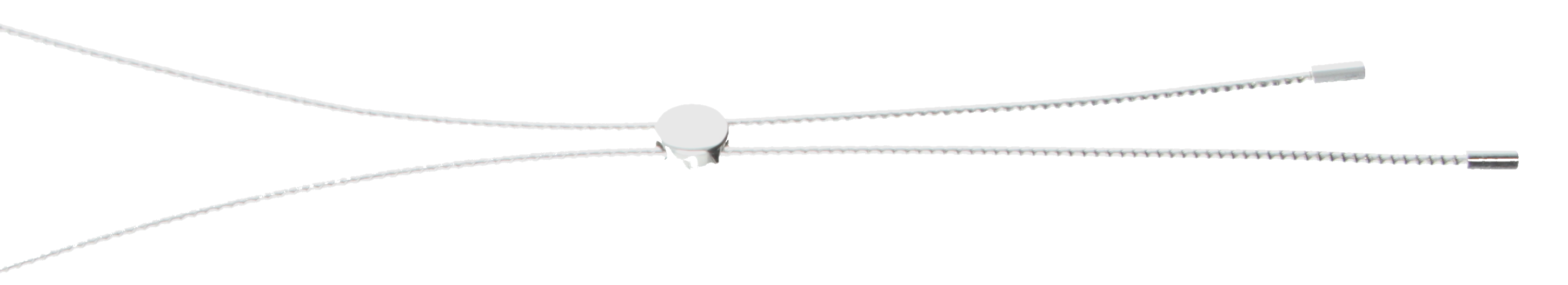 Collier Tonda-Kette diamantiert