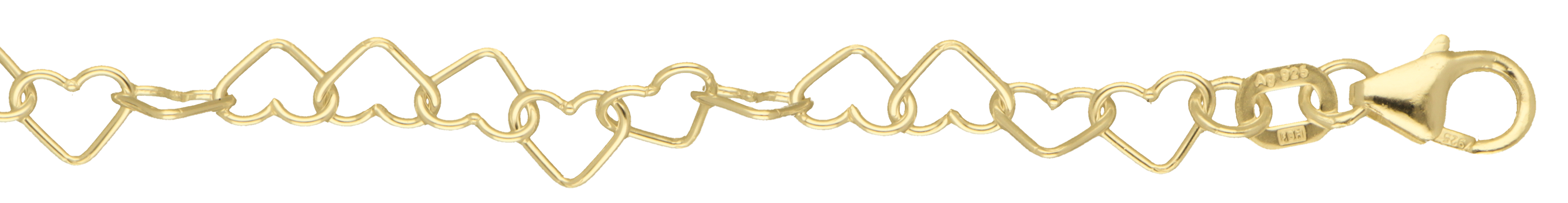 Collier Herz-Kette 4.4mm