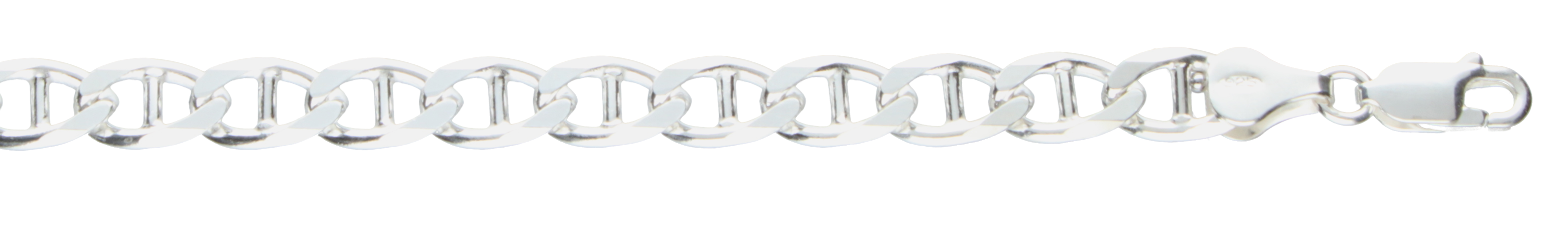 Necklace Curb trace chain 6.6mm