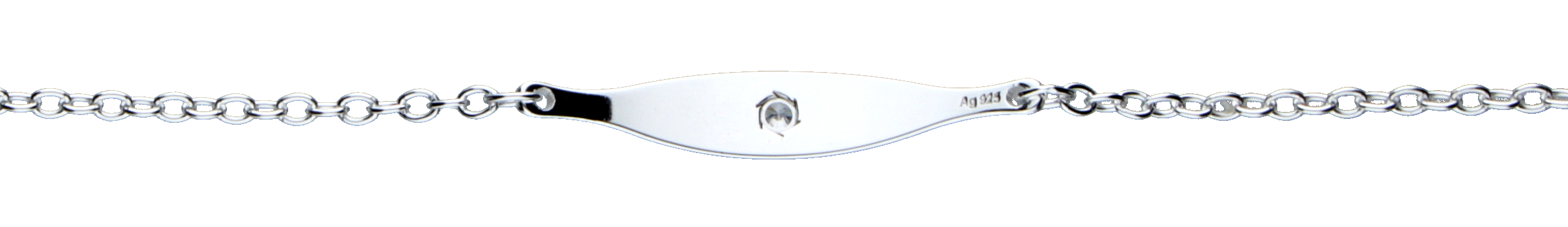 Id-Armband Anker rund