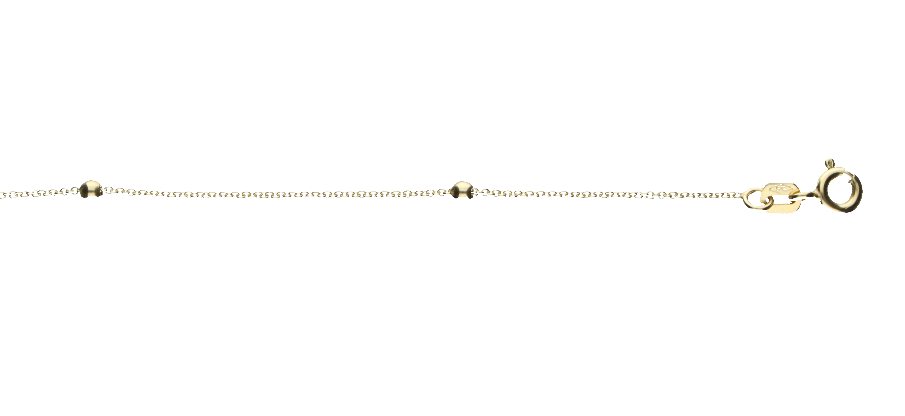 Armband mit Zwischenöse Anker rund