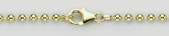 Collier Kugelkette 3mm