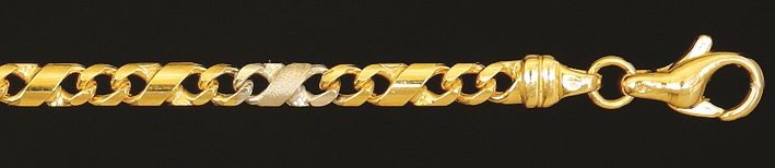 Collier Dollar-Kette 3.1mm