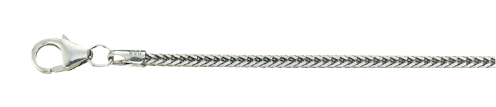 Necklace Foxtail chain 1.6mm