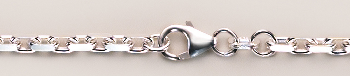 Armband Anker diamantiert 3mm