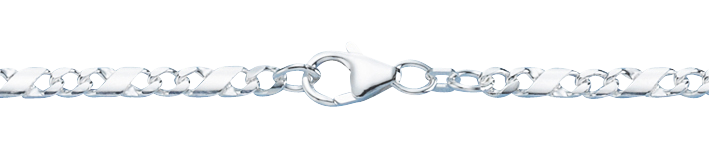 Armband Dollar-Kette 3.7mm