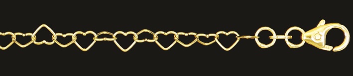 Collier Herz-Kette 3.6mm