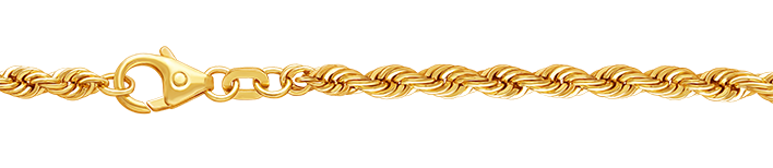 Armband Kordel hohl 3.3mm