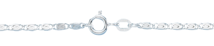 Necklace Scroll chain 2.1mm