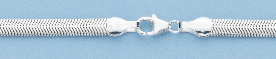 Armband Schlange oval 6.3mm