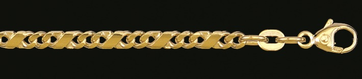 Armband Dollar-Kette 2.7mm