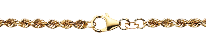 Collier Kordel hohl 3.3mm