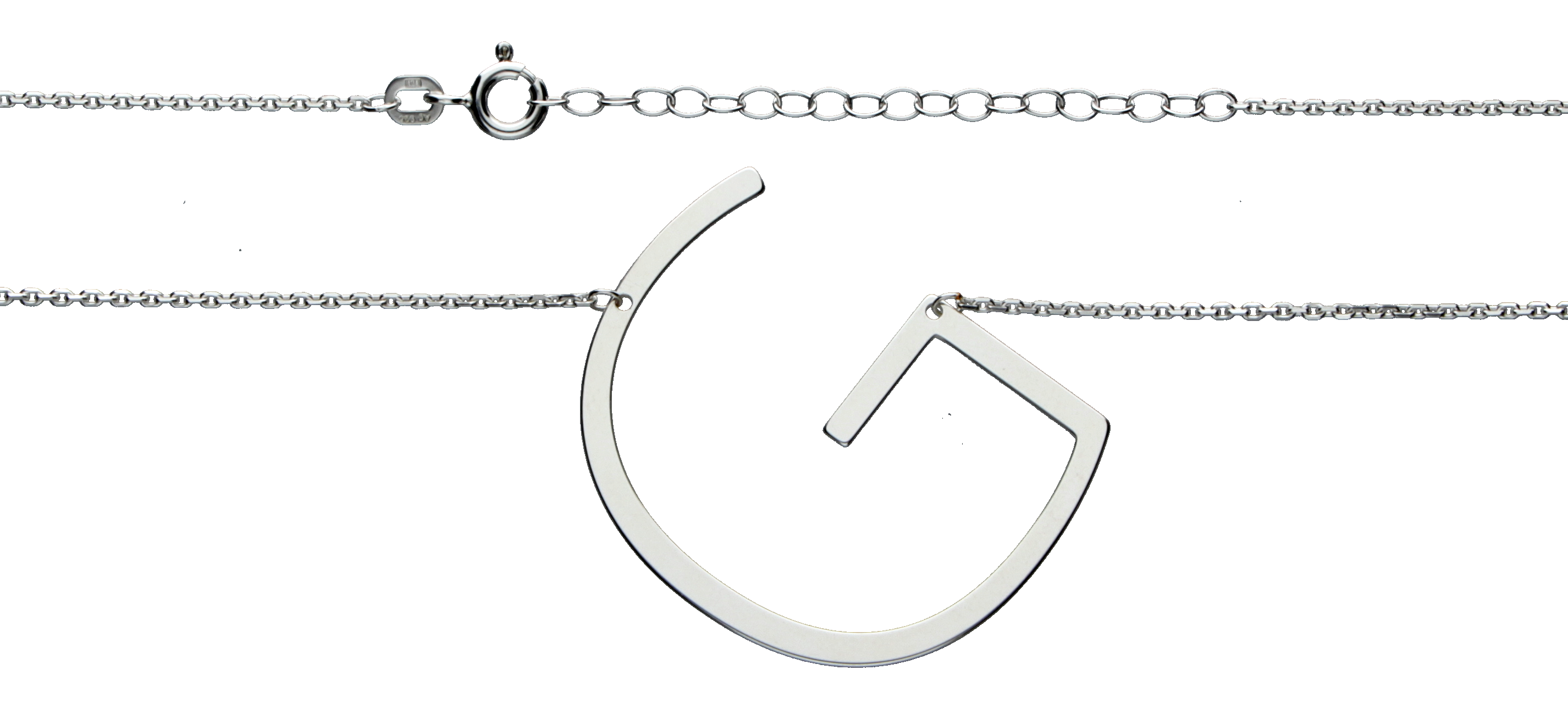 Collier Anker diamantiert