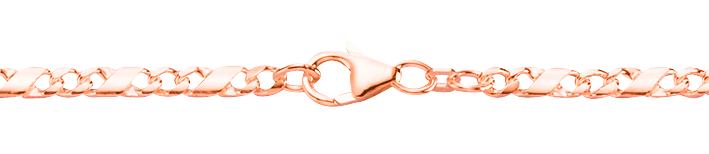 Armband Dollar-Kette 3.7mm