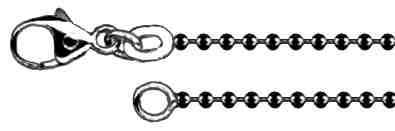 Collier Kugelkette dia. 1.5mm