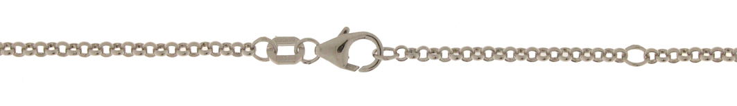 Collier mit Zwischenöse Erbs 2mm