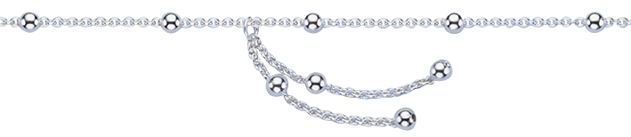 Fusskette Anker rund