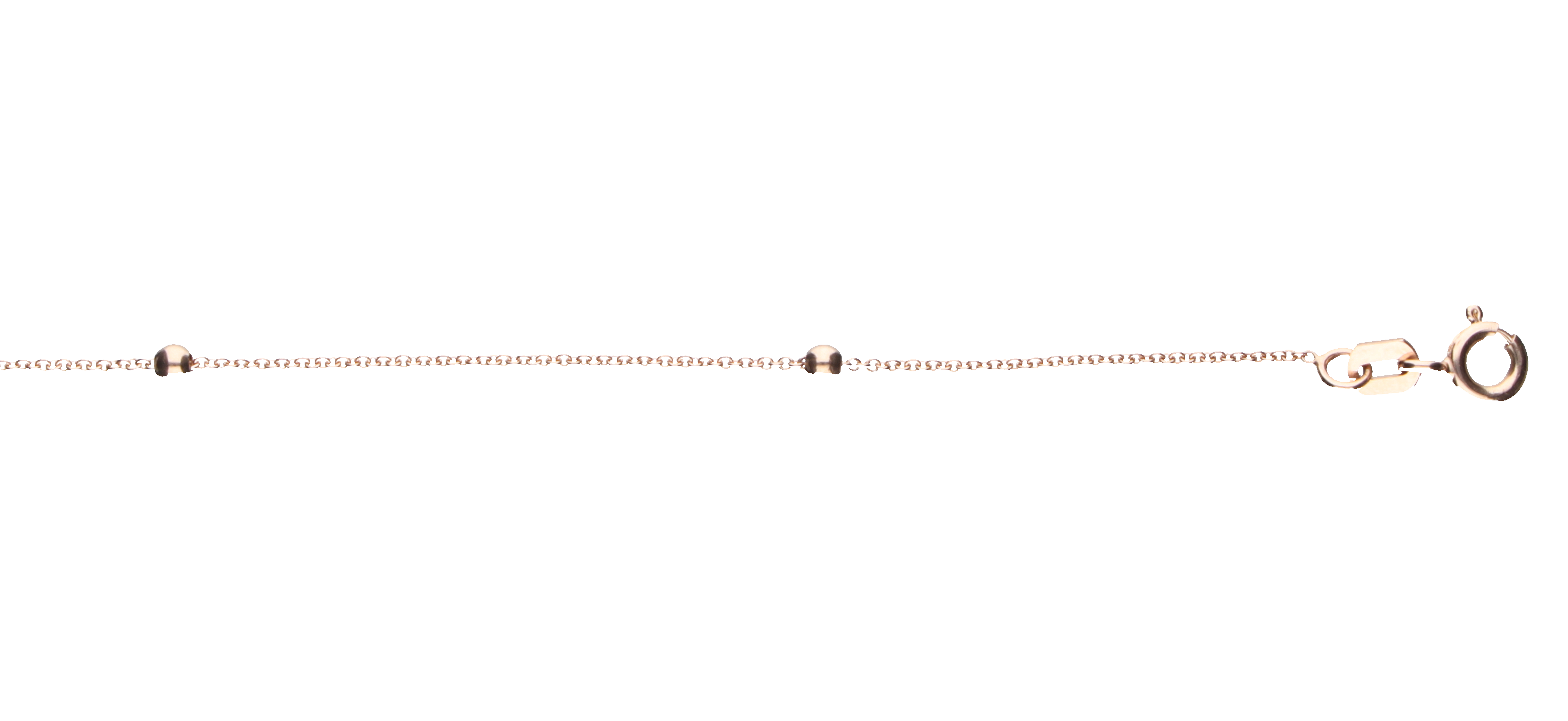 Armband mit Zwischenöse Anker rund