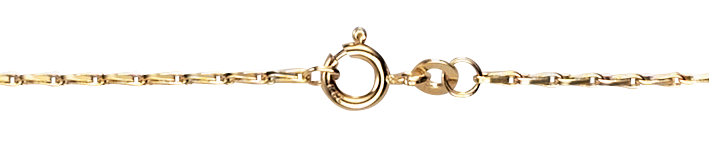 Necklace Barley corn chain 1.5mm