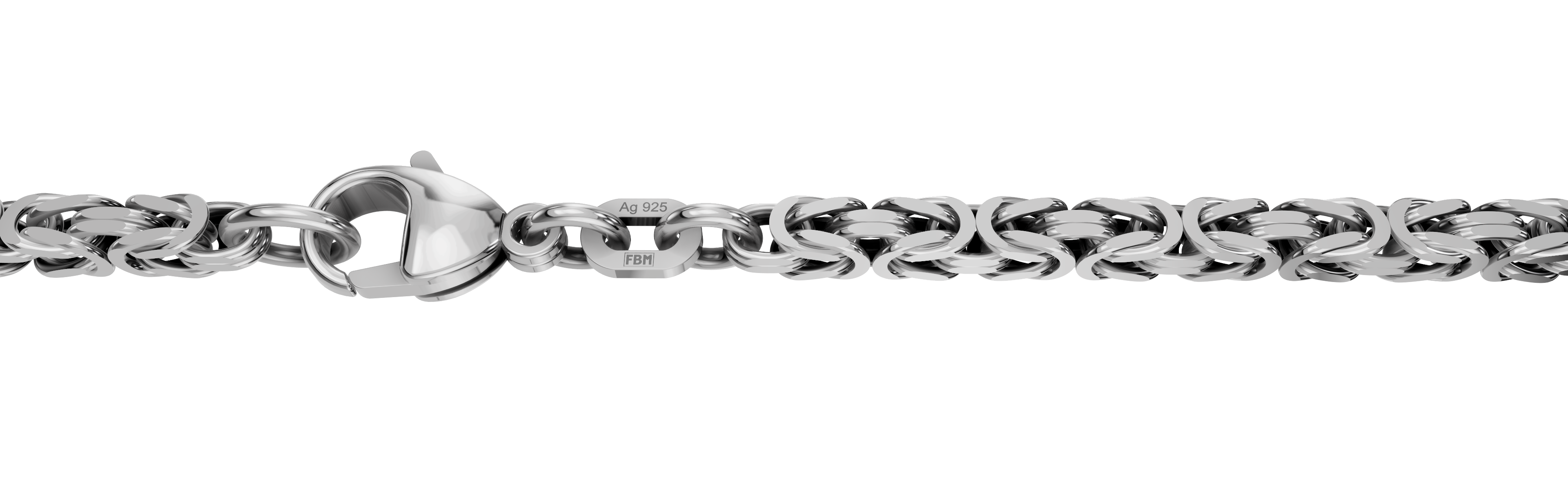 Necklace Byzantine chain 2.8mm